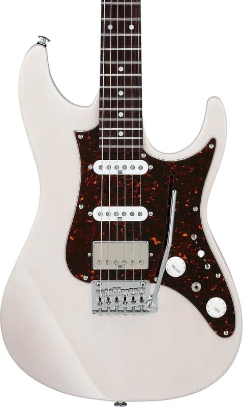Mint Ibanez AZ2204NAWD Prestige Antique White Blonde w/case image 1