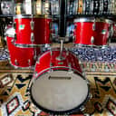 Ludwig Big Beat 1971 Red Sparkle 4 PC Drum Set