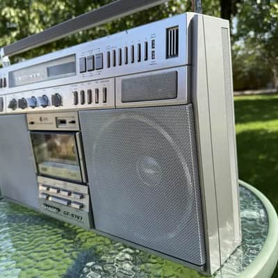 Sharp GF-9797H Rare Vintage Cassette Boombox Getto blaster Warranty Serviced image 9