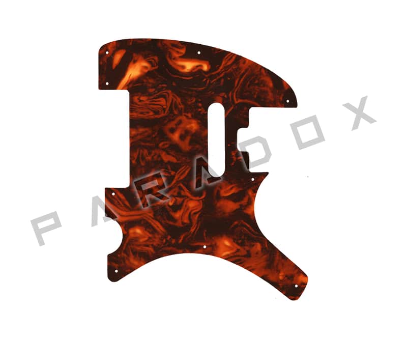 Custom Pickguard For 2005 - 2009 Made in America Parker Southern NiteFly - Faux Tortoise Shell/White/Black/White .090" image 1