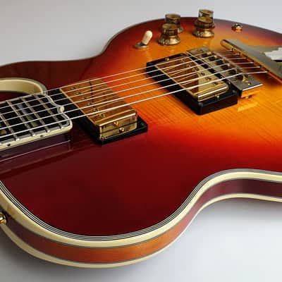 Greco LS-120 1988 - Cherry Sunburst- Gibson L-5S copy. MIJ image 7