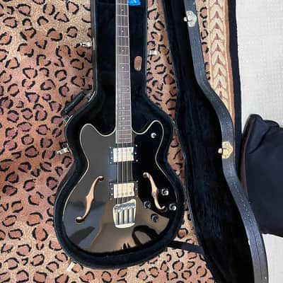 DeArmond by Guild Starfire Bass 1990's - Black | Reverb