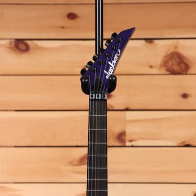 Jackson Righteous Run Custom Soloist - Red to Blue Shift - J11360 - PLEK'd image 5