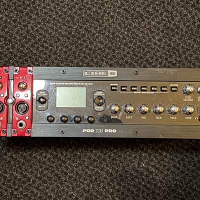 2008 Line 6 POD x3 Pro Rack unit Multi-Effect and Amp Modeler image 1