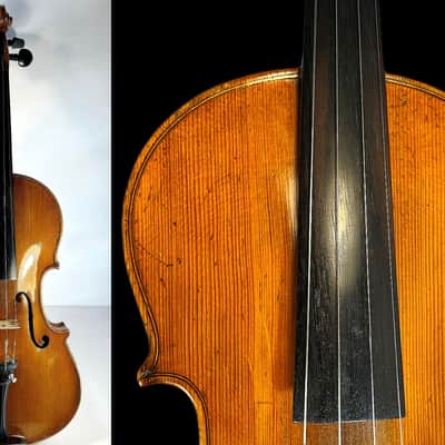Rare Old/Antique, Authentic, Labelled 4/4 Violin/Fiddle Franz Juhling, Dresden 1884 - Perfect Sound - European Top Master - Certificate - Youtube VIDEOS image 5