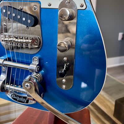 Squier Classic Vibe '60s Telecaster Custom SH Bigsby - Lake Placid Blue image 4