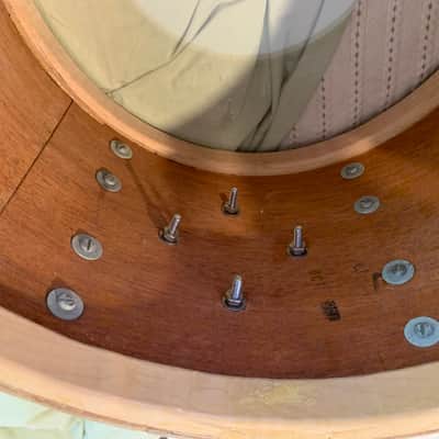 Slingerland Rack Tom 1950's-1960's - 9x13 White Marine Pearl image 7