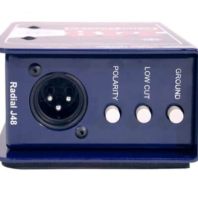 Radial J48 Active Direct Box - Blue image 4