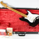 1989 Fender American Vintage ‘57 Stratocaster 1957 Reissue AVRI Black Honest Relic 1990s ~Blackie USA +OHSC