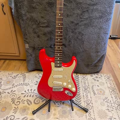 Fender Mark Knopfler Artist Series Signature Stratocaster 2011- Hot Red image 4