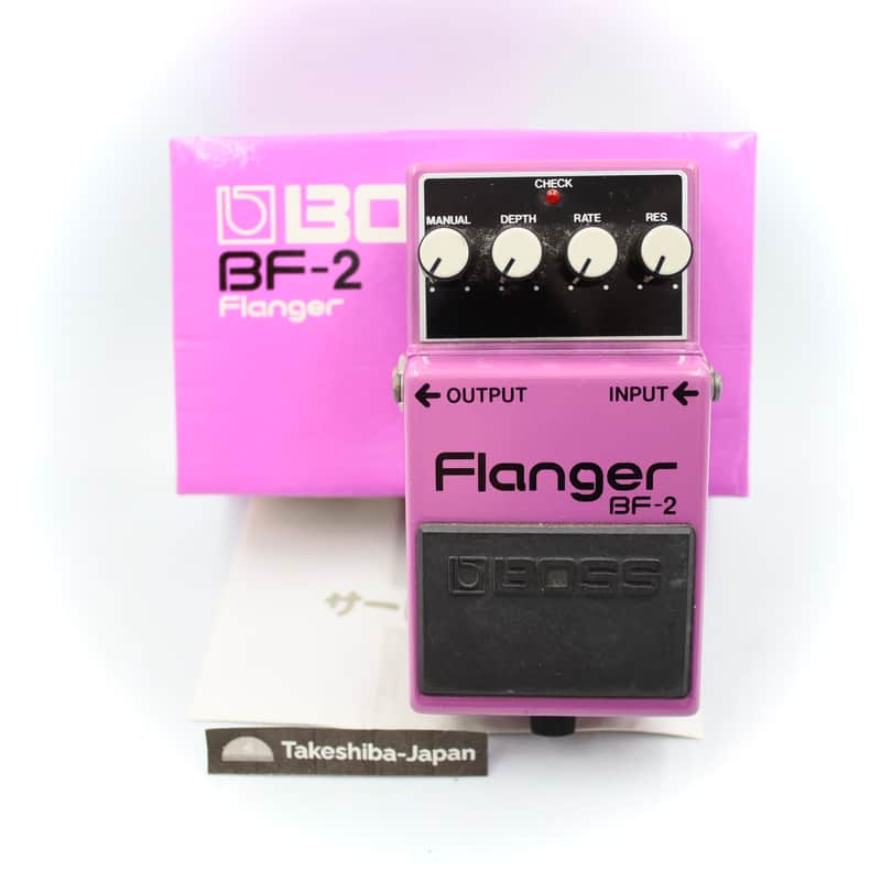BOSS Flanger BF-2 紫 1983 Boss BF-2 Flanger MIJ – Telluride Music Co.