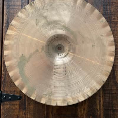 Paiste 14" 2002 "Black Label" Sound Edge Hi-Hat Cymbals (Pair) 1978 image 12