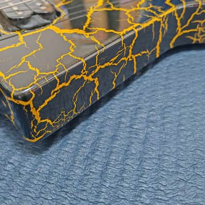 2007 ESP EX Explorer Yellow Crackle Custom Order - ESP Takada Factory / ESP Custom Shop - JAPAN MIJ image 11