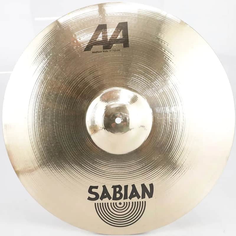 Sabian 21" AA Medium Ride Cymbal 2002 - 2018 image 1