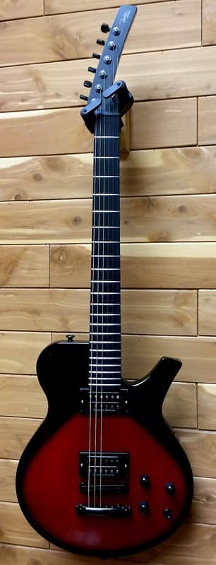 Parker Guitars Fly Mojo Single Cut Electric Guitar Black Cherry Sunburst image 1