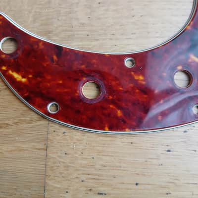 Vintage 60's Fender Precision P Bass Pickguard Tortoiseshell image 3