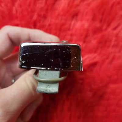 Unknown Brand Pair of Chrome Covered "Faux Buckers" Humbuckers - Possibly 1970's - 2000's - 2.98K and 3.06K - Ceramic Magnet - 49.5mm Pole Spacing - Possibly From Japan MIJ image 10