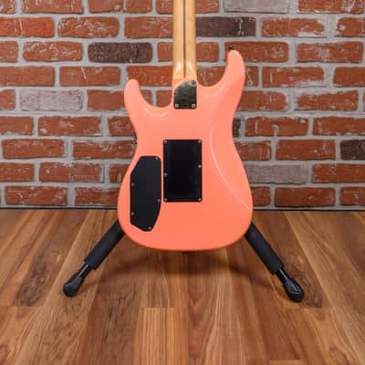 Fender HM Strat Flash Pink 1988 w/Hard Shell Case image 7