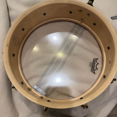 Noble&Cooley 5x14 SS Classic Solid Shell Snare Drum - Black Laquer image 9