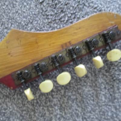 Futurama model III electric  guitar late 50's/early 60's red image 8