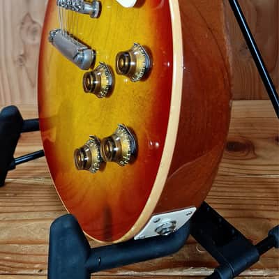 Gibson Custom Shop ’58 Les Paul Standard Reissue Plaintop VOS, Cherry Sunburst Bj. 2006 image 12