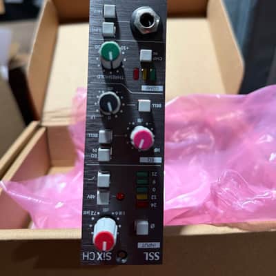 Solid State Logic SiX CH 500-Series Channel Strip Module 2021 - Present - Black image 1