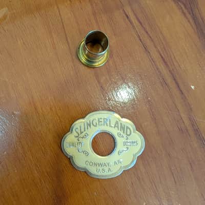Slingerland Conway AR Drum Badge 1990s image 3