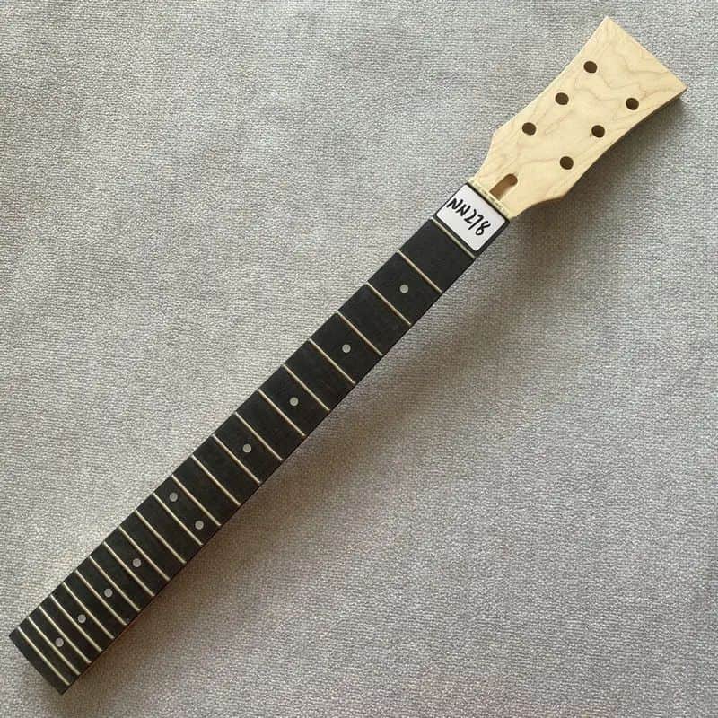 Rosewood Fingerboard Maple Wood Guitar Neck, 22 Frets image 1