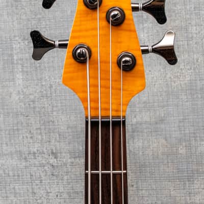 Yamaha TRBX604 FM Matte Amber Bass 4 String image 8