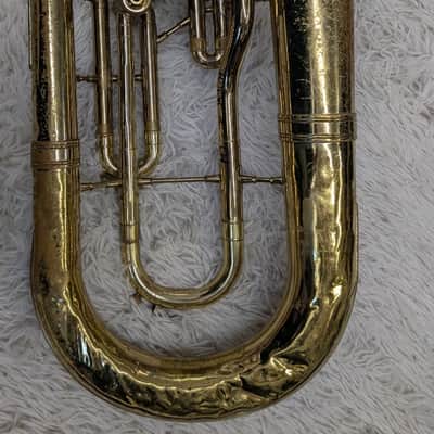 Reynolds Contempora vintage USA Made Baritone horn in case - appears functional image 18