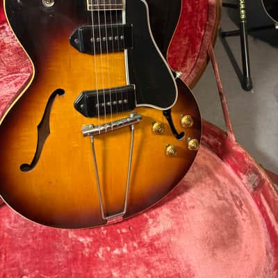 Gibson ES-225T 1955 - 1959 - Sunburst - VIDÉO image 3