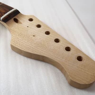 Guitar Neck NEW Style Headstock 25.5" Scale 22 Fret Maple Rosewood It's a Nice One image 5