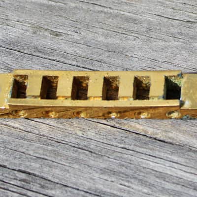 Vintage 1970's Gibson Gold Nashville Bridge Project 1977 1978 image 3