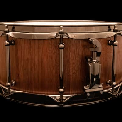 Woodland Percussion 14x6" Walnut Stave Snare Drum image 4