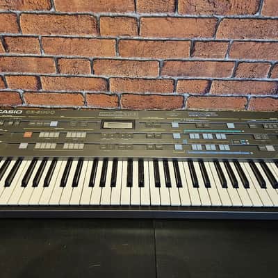 Casio CZ-5000 61-Key Synthesizer 1985 - Black Mk.gee Keyboard image 2