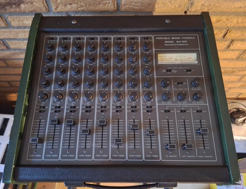 Pearl MIX-800 Mixer with Spring Reverb ! image 1