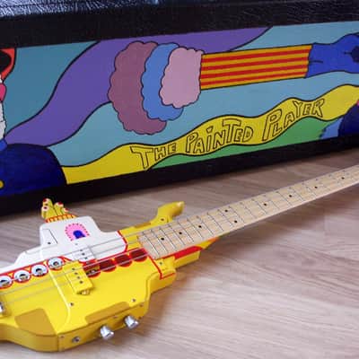 TPP "Beatles" Yellow Submarine Bass - Fender 57' Precision Custom Build image 1