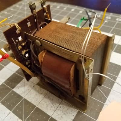 Saba unmarked Transformer 230 / 6.3 V Vintage Power 120 and 220V inputs European Tested Tube Amp Project 1950s image 1