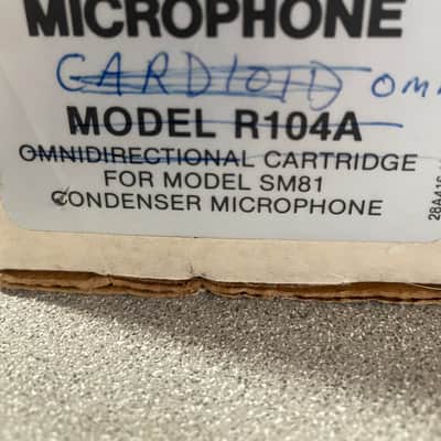 Shure SM 81 Omni capsules image 4