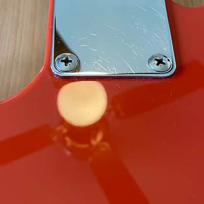 Fender Jag-Stang - Crafted in Japan (CIJ) - 2002-2004, Fiesta Red, All Original image 8
