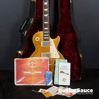 Gibson Custom Shop Les Paul 57 VOS 2005 -  Goldtop (Cod.1556UG) image 22