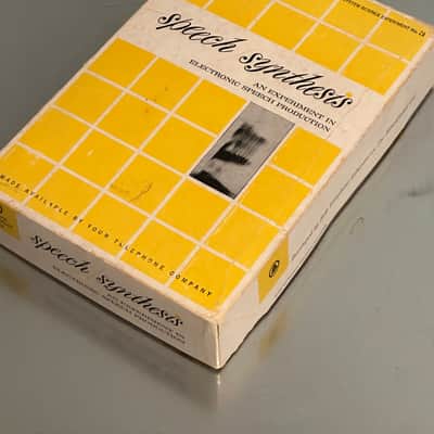 Bell System Science Experiment No.3: "Speech Synthesis" image 1