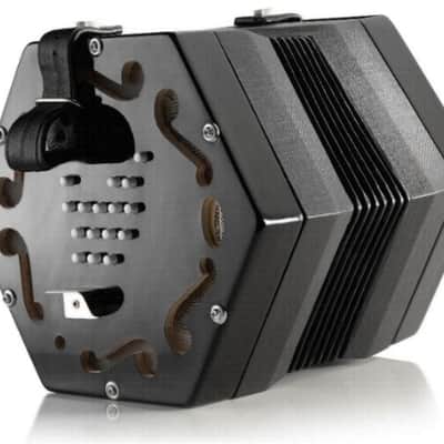 NEW Black Concertina Connection Jack English Concertina Baritone 30 Button G2-C5 image 1