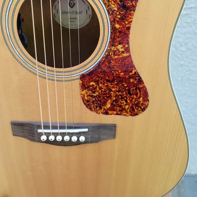 Guild D-240E Acoustic/Electric Guitar Natural image 5