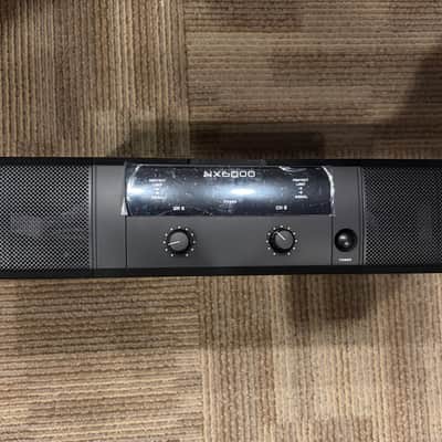 Behringer NX6000 2-Channel Power Amplifier 2010s - Black image 1
