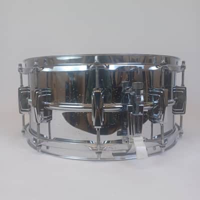 Ludwig 402 Supraphonic 6.5x14" #3004064 Snare Drum Blue/Olive Badge Vintage 1983 image 5