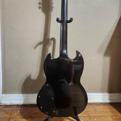 Epiphone SG G-400 1991 Ebony MIK W/Planet Waves Locking Tuners image 5