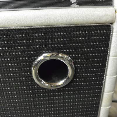 Kustom Charger Bass Amp Mid 70's Silver Sparkle image 3