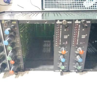 dbx 900 series Rack with 5 modules 1980s - black image 5