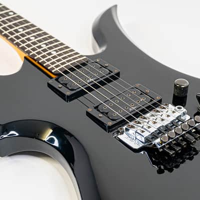 B.C. Rich Mockingbird Gloss Black w/ Double Locking Tremolo, DiMarzio Inspired Pickups, Pure Shred Tone image 3